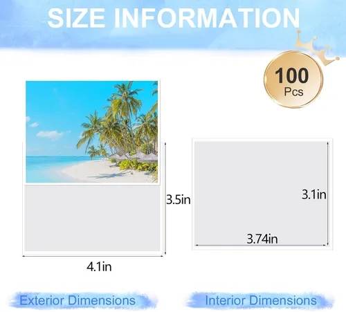 Miniatura 2 de 100 bolsillos autoadhesivos para exhibición, fundas de papel de 8.5 x 11 pulgadas, protectores de pared y comunicaciones de puerta, protector