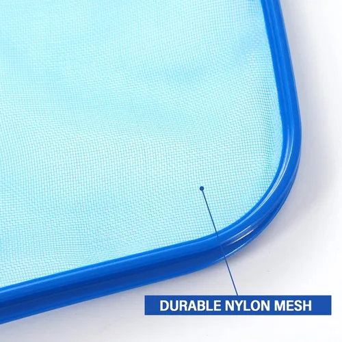 Miniatura 2 de Skimmer - Red de piscina con marco de plástico sólido, red de desnatador con red de malla fina, red de piscina para limpiar hojas de piscinas, spas