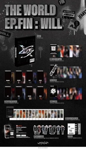 Miniatura 3 de Ateez - El mundo Ep.Fin será la segunda plataforma de álbum completo Ver.