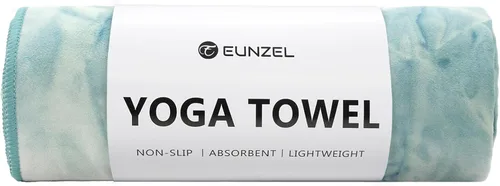 Miniatura 16 de Eunzel Toalla de Yoga Caliente Antideslizante Toalla de Esterilla de Yoga Toalla de Microfibra Ultra Absorbente para Yoga Caliente, Pilates, Bikram