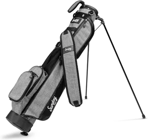 Miniatura 9 de The Original Sunday Golf Loma Bag - Bolsa de golf ligera con correa y soporte, fácil de transportar bolsa de pie para campo de prácticas, par 3