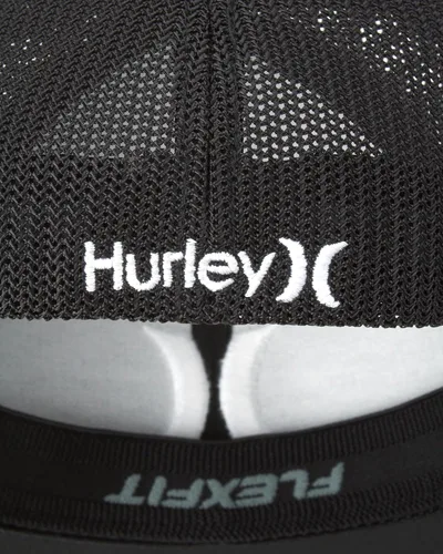 Miniatura 4 de Hurley Sombrero para hombre - Laguna Icon Mesh Fitted Trucker Cap