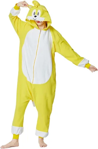Miniatura 3 de OGU DEAL Pijama de Sonic para adultos disfraz de Halloween disfraz de dibujos animados para hombres y mujeres