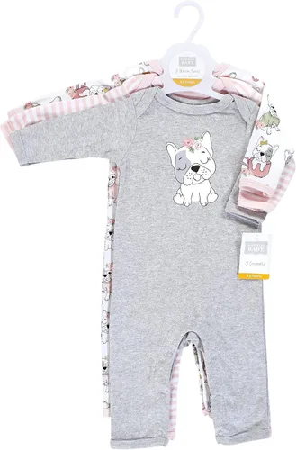 Miniatura 2 de Hudson Baby - Enterizos de algodón para niñas bebés