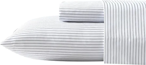 Miniatura 13 de Nautica Juego de sábanas para cama individual/individual XL, ropa de cama suave con sábana bajera y funda de almohada, juego de cama ligero