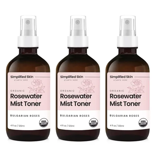 Miniatura 11 de Spray de agua de rosas y glicerina, hidratante y refrescante para rostro y cabello, tónico facial con ácido hialurónico para calmar, suavizar