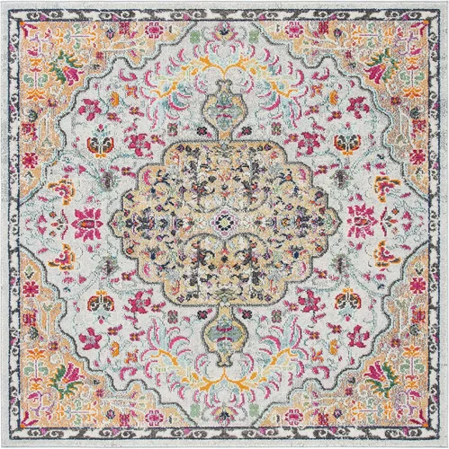 Miniatura 28 de SAFAVIEH Colección Madison MAD447B - Tapete bohemio con medallón antiguo y elegante, no desprende pelusa, para la sala, dormitorio, comedor