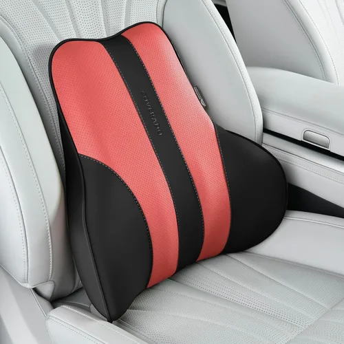 Miniatura 15 de Almohada de Apoyo Lumbar Coverado para Coche, Almohada de Espuma Viscoelástica Ergonómica para Silla de Oficina, Nuevo Cojín de Espalda para Alivio