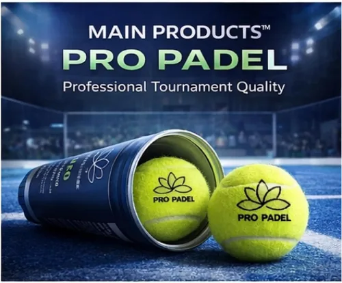 Miniatura 4 de Pro Padel Balls - Paquete de 2 (6 bolas) - Pelotas de pádel presurizadas - Núcleo de goma natural premium - 47% fieltro de lana - Calidad