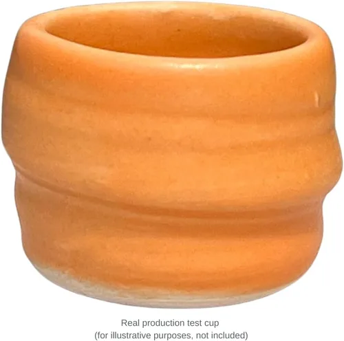Miniatura 11 de Penguin Pottery - Serie Mate - Mate Rojo Ladrillo - Esmalte de Fuego Medio, Esmalte de Fuego Alto, Cono 5-6 para Arcilla de Fuego Medio, Arcilla