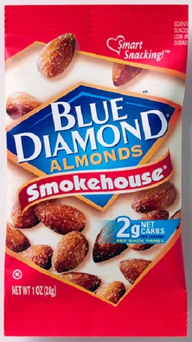 Miniatura 28 de Blue Diamond Almonds, Almendras espolvoreadas de cacao asadas al horno, 14 onzas