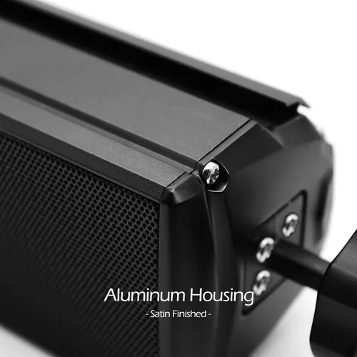 Miniatura 7 de GoHawk Altavoces Bluetooth para motocicleta, altavoces impermeables con luces LED, montaje ajustable de 360°, radio FM y entrada AUX para Harley