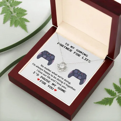 Miniatura 9 de To My Gaming Partner For Life, I'd Pause My Game For You Regalo para esposa, regalo para novia, regalo para ella, regalos de Navidad para ella