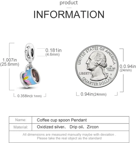 Miniatura 2 de Parmuz Charms for Bracelets 925 Sterling Silver summer travel Ocean Lucky charm beads Pendant Jewelry for Woman Mom