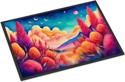 Miniatura 14 de Caroline's Treasures DAC1455MAT - Felpudo de la reina de la noche con diseño de cactus en color de 18 x 27 pulgadas, tapete para puerta delantera