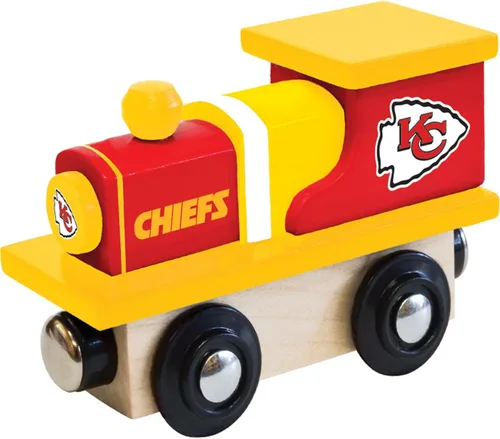 Miniatura 21 de MasterPieces NFL San Francisco 49ers - Tren de juguete de madera real, para mayores de 3 años, color negro