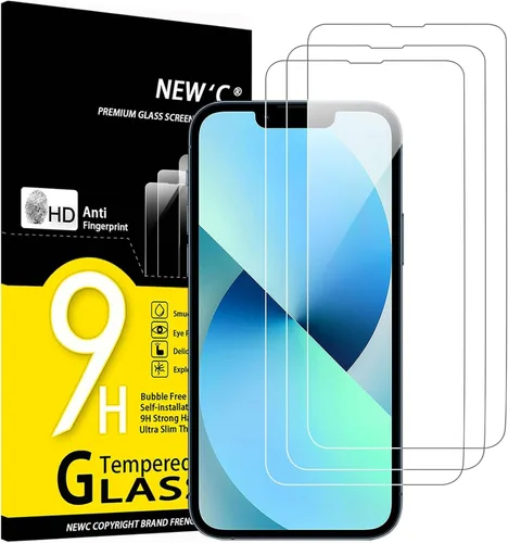 Miniatura 30 de NEW'C Paquete de 3 protectores de pantalla de privacidad para iPhone Air/iPhone 17 Air (6.5 pulgadas), película de vidrio templado antiespía