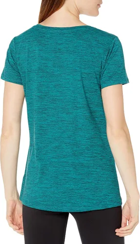 Miniatura 64 de Amazon Essentials Camiseta de manga corta con cuello redondo para mujer, de secado rápido, para entrenamiento, gimnasio, paquete múltiple