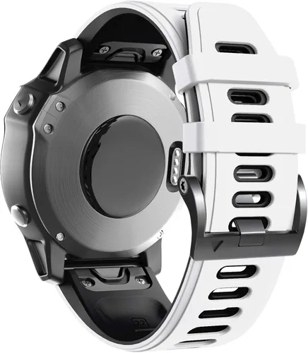 Miniatura 9 de ANCOOL Correa de reloj Fenix 6/7/5/8 de 1.850 in, correa suave de silicona de 0.866 in de repuesto para reloj inteligente Fenix 6 Pro/5 Plus/7 Pro