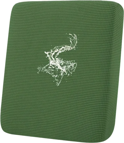Miniatura 48 de hyha Fundas impermeables para cojines de sofá para mascotas, funda antideslizante para asiento de sofá para perros lavable, tela de jacquard Gris