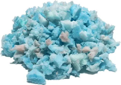 Miniatura 7 de Insertos de relleno de espuma viscoelástica triturada de alta densidad de calidad de colchón para relleno de almohadas King, relleno de puf, silla