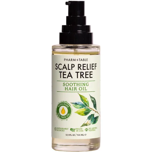 Miniatura 6 de PHARM TO TABLE Aceite para el cabello Pro-Growth de Biotina Espesante 3.4 fl oz