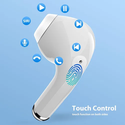 Miniatura 3 de Auriculares inalámbricos para Samsung S25 Ultra S26 S24 S23 Fe S22+, 5.3 auriculares Bluetooth con aislamiento de ruido con micrófono táctil HiFi