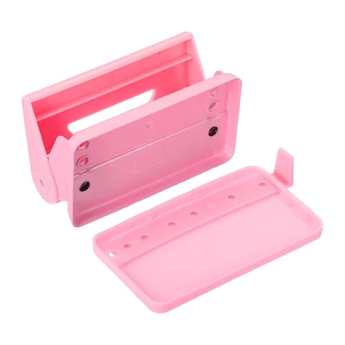 Miniatura 5 de PATIKIL Perforadora de papel de 2 agujeros de 1/4 de pulgada, perforadora de agujero de metal, capacidad de perforación de 8 hojas, perforadora