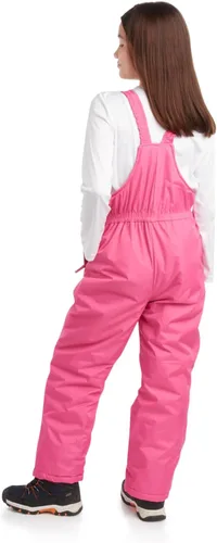 Miniatura 6 de Wippette Overol con peto de nieve para niñas, con aislamiento impermeable, para snowboard, esquí, nieve, para niñas (5-18)