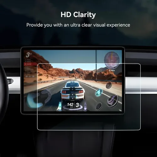 Miniatura 3 de Protector de pantalla para Tesla Model 3/Y, accesorios de 15 pulgadas, protector de pantalla táctil brillante para el modelo Y (2025 ~ 2020)