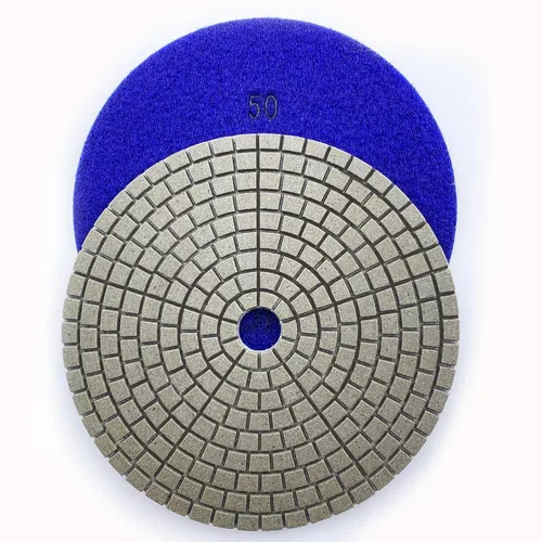 Miniatura 38 de Juego de almohadillas de pulido de piedra seca de 4 pulgadas (grano 50, 100, 200, 400, 800) - para encimeras de granito, mármol y hormigón