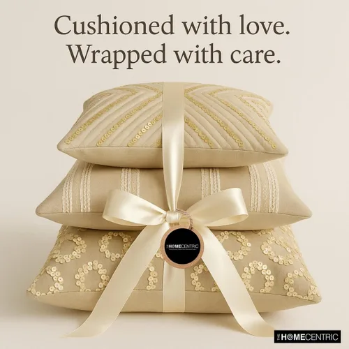 Miniatura 8 de HomeCentric Funda de almohada geométrica beige, 12 x 12 pulgadas, cuadrado de lino y algodón, círculos contemporáneos de Pascua, círculo de la vida
