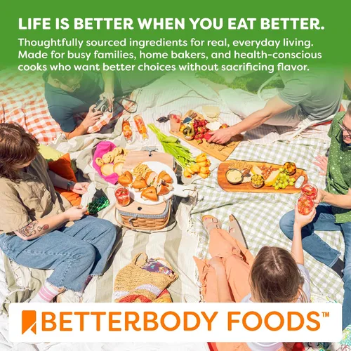 Miniatura 9 de BetterBody Foods Mezcla de edulcorante de alulosa de fruta de monje orgánico, sustituto de azúcar de caña cruda, cero calorías, apto para dieta
