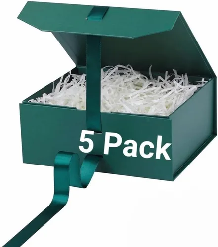 Miniatura 51 de GoooodGift Caja de regalo grande azul, 1 paquete de 13.5 x 11 x 5.3 pulgadas, caja de regalo de lujo para regalos con tapa de cierre magnético