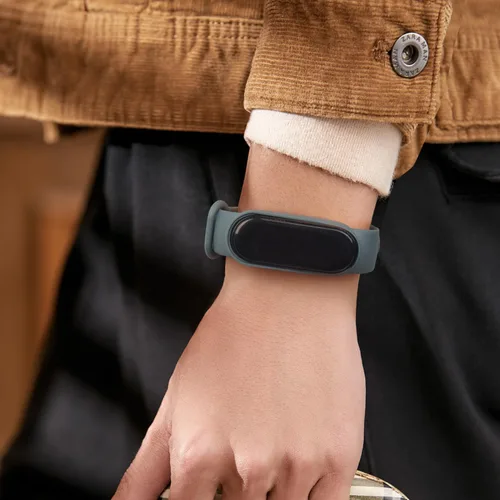 Miniatura 4 de Paquete de 3 bandas para Xiaomi Mi Band 4 y Mi Band 3, correas deportivas de repuesto de silicona suave para Xiaomi Mi Band 4 y 3 Fitness Tracker