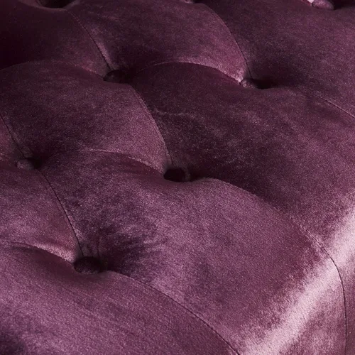 Miniatura 9 de Christopher Knight Home GDFStudio Leona Modern Glam - Sofá biplaza de terciopelo copetudo, pasas y marrón oscuro