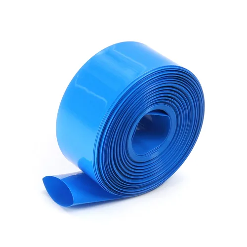 Miniatura 11 de Aicosineg 20 tubos termorretráctiles de batería de 2.83 pulgadas de longitud, 1.18 pulgadas de ancho de aplanamiento, aislamiento térmico de PVC