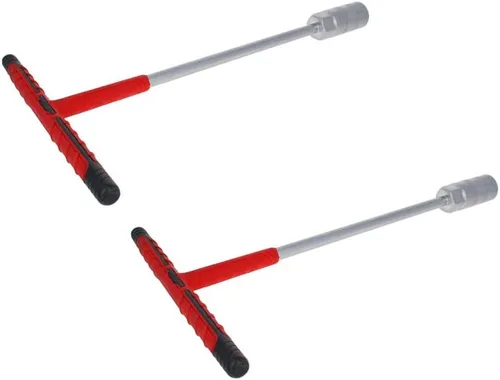 Miniatura 8 de Utoolmart Mango en T recubierto de goma 0.591 in hexagonal hexagonal llave llave llave herramienta 1 unids 1pcs