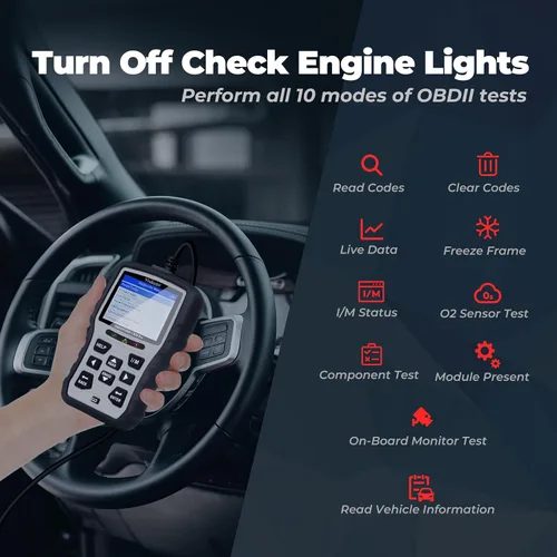 Miniatura 3 de CR20 Pro Escáner OBD2 Universal Mejorado Lector de Códigos de Coche Lector de Fallas del Motor para Apagar la Luz CEL, Leer y Borrar DTCs