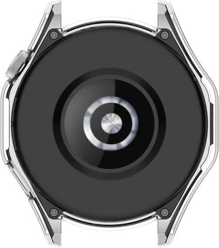 Miniatura 9 de FitTurn Funda rígida de policarbonato con protector de pantalla de vidrio templado a escala integrada compatible con Huawei Watch GT4