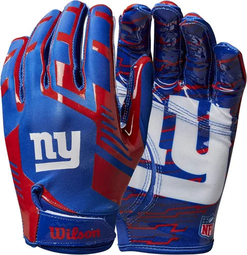 Miniatura 49 de Wilson NFL - Guantes de fútbol americano con ajuste elástico, tallas para jóvenes y adultos