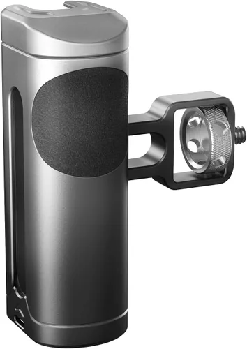 SmallRig Mini mango lateral para jaula de teléfono, aparejo de video para teléfono inteligente con hilos de 1/4 a 20 hilos y zapata fría, ajustable