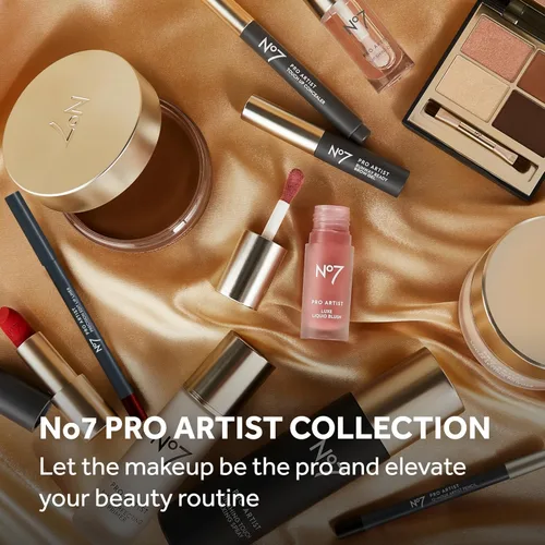 Miniatura 6 de No7 Pro Artist Maquillaje Bronceador en Crema de Brillo Suave - Crema Bronceadora Mezclable con Fórmula Ligera - Maquillaje Facial Personalizable