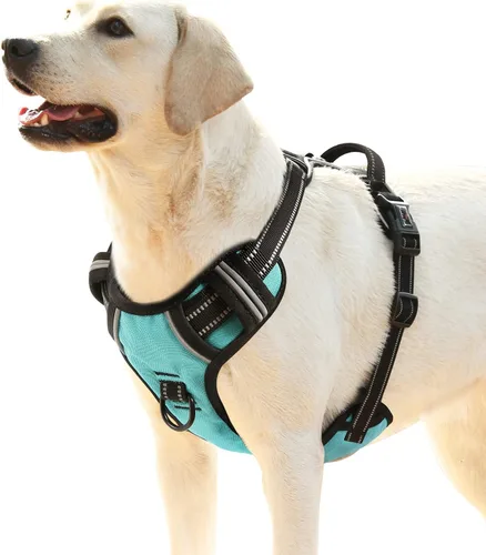 Miniatura 20 de Arnés para perro HEELE para perros grandes sin tirones Chaleco arnés para perro grande con mango acolchado suave reflectante para entrenamiento al