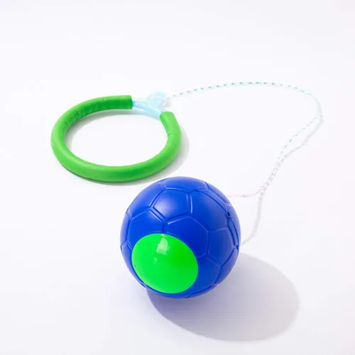 Miniatura 7 de BESPORTBLE 4 bolas de salto para niños, anillo de salto de tobillo, juguete de pelota de ejercicio para niños