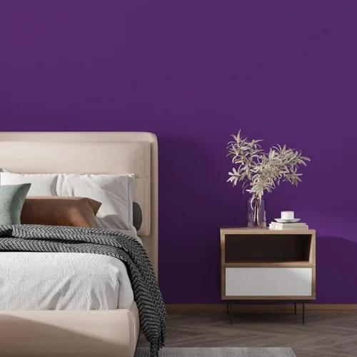 Miniatura 6 de Papel tapiz de vinilo adhesivo morado para despegar y pegar, papel tapiz de color sólido extraíble para sala de estar, dormitorio, revestimiento