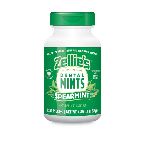 Miniatura 4 de Zellie's - Mentas de frutas frescas 100% xilitol, sin aspartamo, sin gluten, veganas y kosher (250 unidades, paquete de 1)