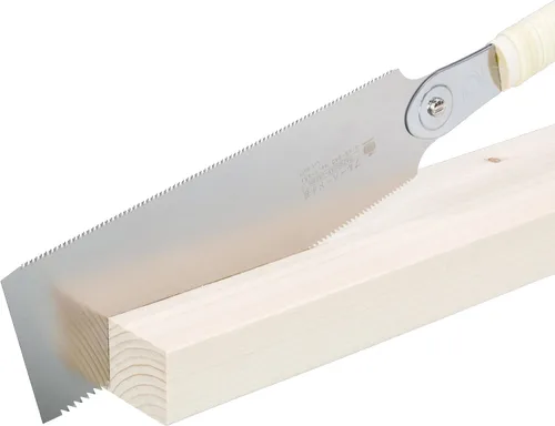 Miniatura 7 de Gyokucho Razorsaw 9-1/2" doble borde (Ryoba) para maderas duras