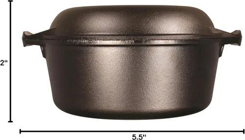 Miniatura 8 de Lodge Olla de hierro fundido y soporte de mango de asistencia de silicona