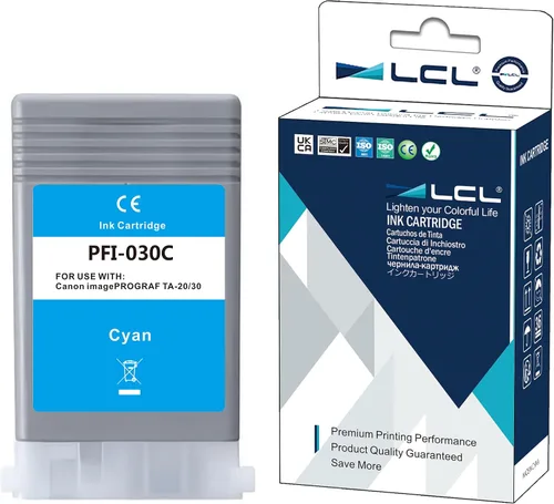 Miniatura 8 de LCL Cartucho de tinta de pigmento compatible de repuesto para Canon PFI030 PFI-030 PFI030M PFI-030M ImagePrograf TA-20 ImagePrograf TA-30